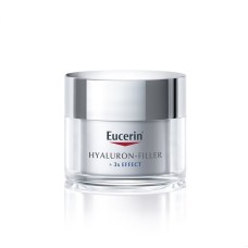 Eucerin Hyaluron Filler 3x Effect Αντιγηραντική Κρέμα Προσώπου Ημέρας με SPF15 για Ξηρές Επιδερμίδες 50ml