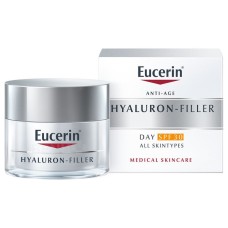 Eucerin Hyaluron Filler 3x Effect Αντιγηραντική Κρέμα Προσώπου Ημέρας με SPF 30 50ml