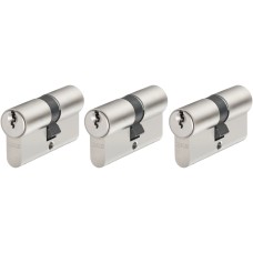 ABUS E20NP 30/30 Σετ 3 κύλινδροι Νίκελ