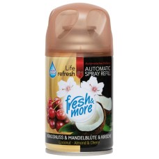 Fresh & More Ανταλλακτικό Συσκευής Ψεκασμού Coconut - Almond & Cherry 250ml