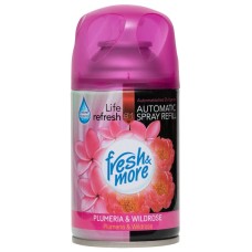 Fresh & More Ανταλλακτικό Συσκευής Ψεκασμού Plumeria & Wildrose 250ml