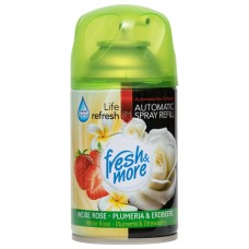 Fresh & More Ανταλλακτικό Συσκευής Ψεκασμού White Rose - Plumeria & Strawberry 250ml
