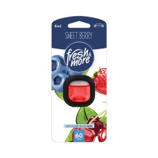 Fresh & More Αρωματικό Υγρό Αεραγωγού Αυτοκινήτου Sweet Berry 4ml