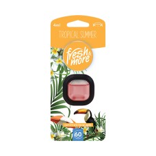 Fresh & More Αρωματικό Υγρό Αεραγωγού Αυτοκινήτου Tropical Summer 4ml