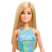 Barbie Light Blue Dress Blonde Doll HGM59