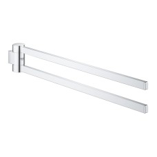 Grohe Selection Ράγα Μπάνιου Διπλή Επιτοίχια Ασημί 41063000