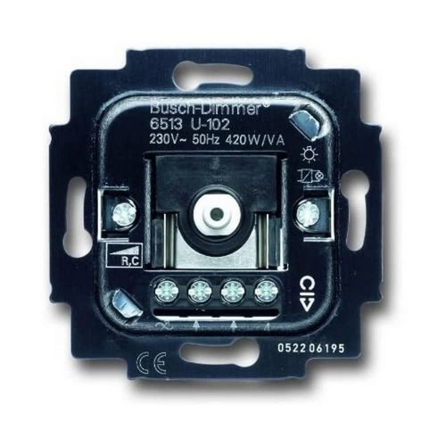 Busch-Jaeger 6513U102 Χωνευτός Μηχανισμός για Διακόπτη Dimmer