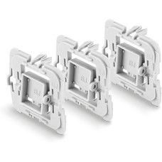 Bosch BJ Βάση Στήριξης Διακόπτη Smart Home Adapter 3τμχ σε Λευκό Χρώμα 8750000410