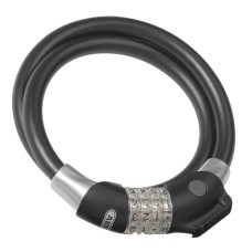 Abus 1440/85 Raydo Pro Κλειδαριά Ποδηλάτου Κουλούρα με Συνδυασμό Μαύρη