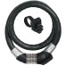 Abus 1460/85 Raydo Pro  Κλειδαριά Ποδηλάτου Κουλούρα με Συνδυασμό Μαύρη