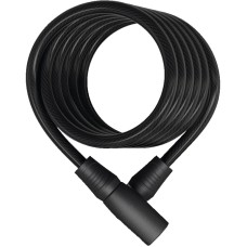 Abus 4508K/150 Κλειδαριά Ποδηλάτου Κουλούρα με Κλειδί Μαύρη