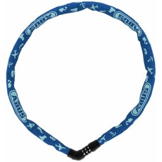 Abus 4804C/75 Steel-O-Chain Κλειδαριά Ποδηλάτου Κουλούρα με Συνδυασμό Blue Symbols