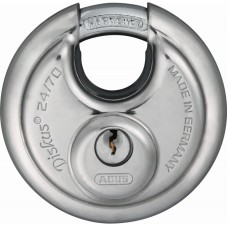 ABUS Diskus 24/70 Ατσάλινο Λουκέτο Δίσκος με Κλειδί 70mm