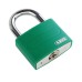Abus Mylock T65AL/40 Αλουμινένιο Λουκέτο Πέταλο με Κλειδί Πράσινο 40mm
