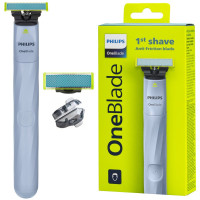 Philips Oneblade 1st Shave Ξυριστική Μηχανή Προσώπου Επαναφορτιζόμενη