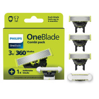 Philips OneBlade 360 QP949/50 Combi Pack Ανταλλακτικό για Ξυριστικές Μηχανές OneBlade