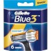Gillette Blue 3 Ανταλλακτικές Κεφαλές με 3 Λεπίδες 6τμχ