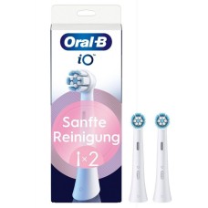 Oral-B iO Gentle Care Ανταλλακτικές Κεφαλές για Ηλεκτρική Οδοντόβουρτσα 2τμχ