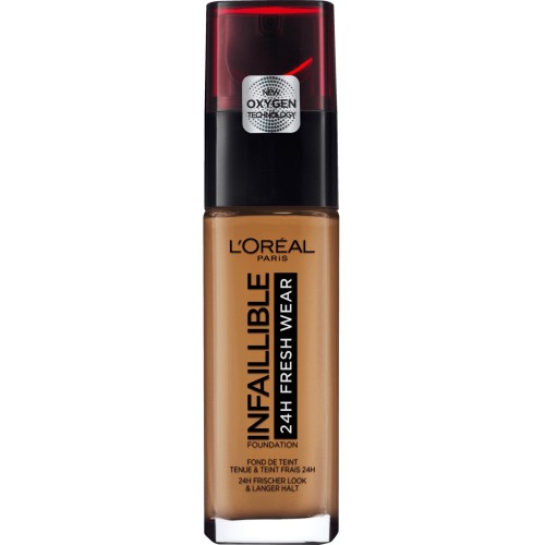 L'Oreal Paris Infaillible 24H Fresh Wear Liquid Make Up 330 Hazelnut 30ml