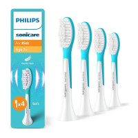 Philips Sonicare Kids Ανταλλακτικά Ηλεκτρικής Οδοντόβουρτσας 4τμχ για 7+ Χρονών