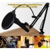Pop Filter Μικροφώνου με Εύκαμπτο Βραχίονα